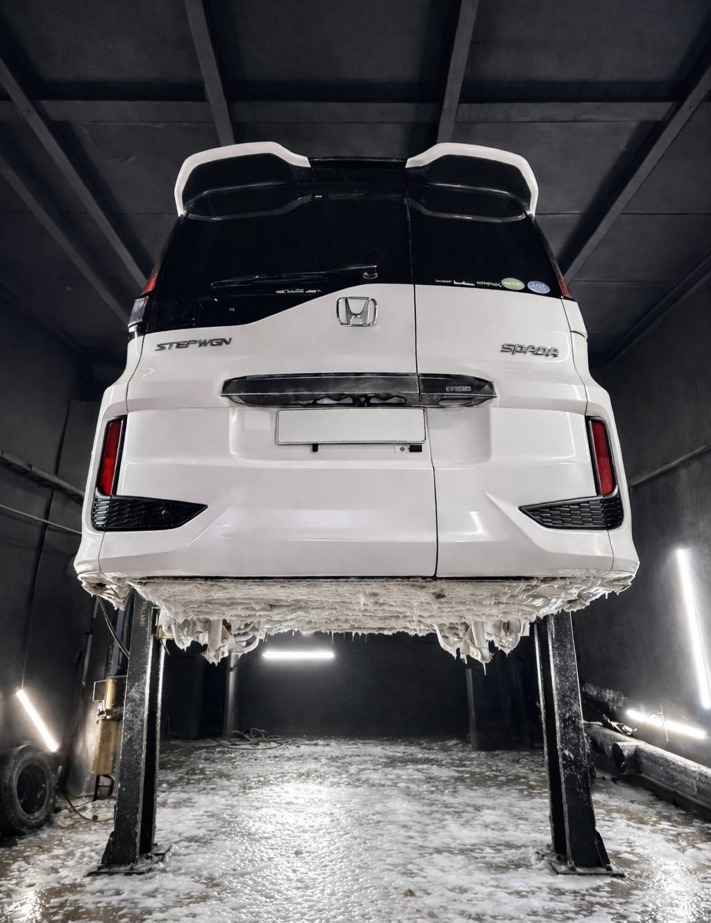 Honda минивэн — до обработки